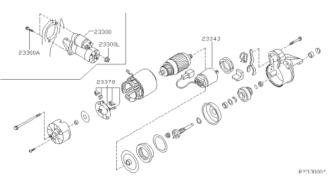 2002 Nissan Sentra Starter Motor Diagram 5