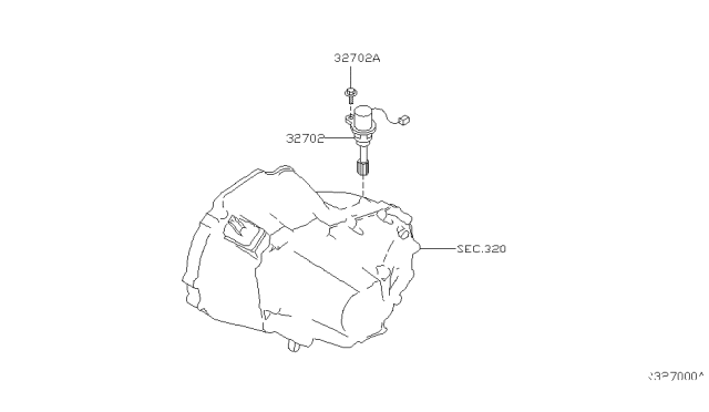 2001 Nissan Sentra Speedometer Pinion Diagram 3