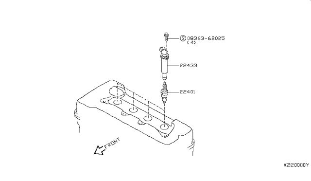 2004 Nissan Sentra Ignition System Diagram 1