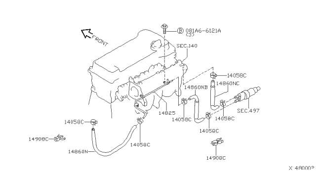 2003 Nissan Sentra Secondary Air System Diagram