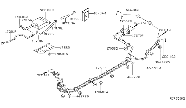 2004 Nissan Sentra Fuel Piping Diagram 3