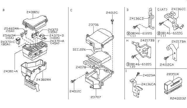 2001 Nissan Sentra Wiring Diagram 12