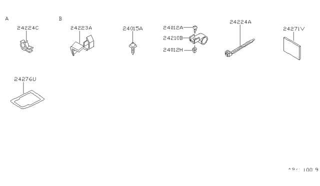 1994 Nissan Hardbody Pickup (D21) Wiring (Body) Diagram 2