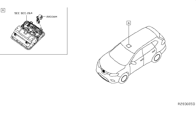 2016 Nissan Rogue Telephone Diagram 1