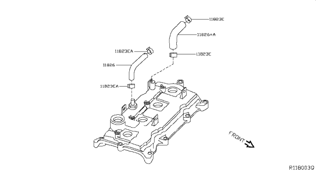 2014 Nissan Rogue Crankcase Ventilation Diagram