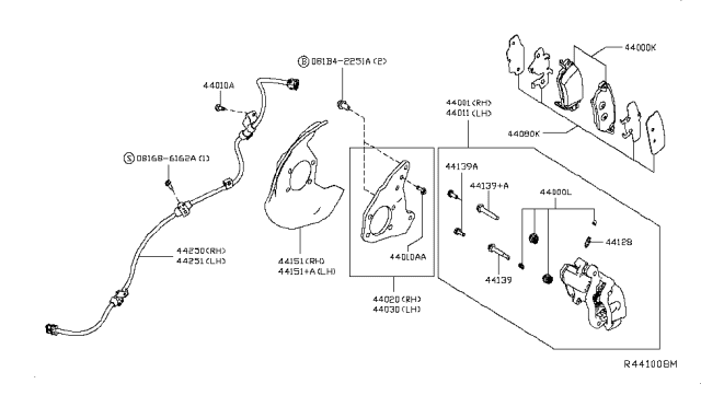 2018 Nissan Rogue Rear Brake Diagram 2