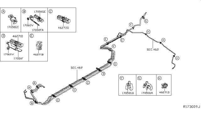 2018 Nissan Rogue Fuel Piping Diagram 1