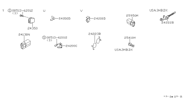 1985 Nissan Pulsar NX Wiring Diagram 2