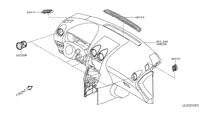 2008 Nissan Rogue Ventilator Diagram 2