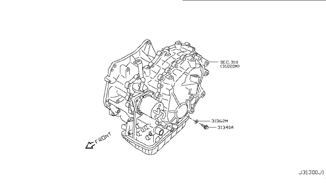 2010 Nissan Rogue Engine Oil Pump Diagram 1