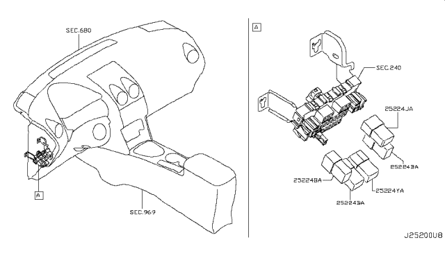 2008 Nissan Rogue Relay Diagram 4