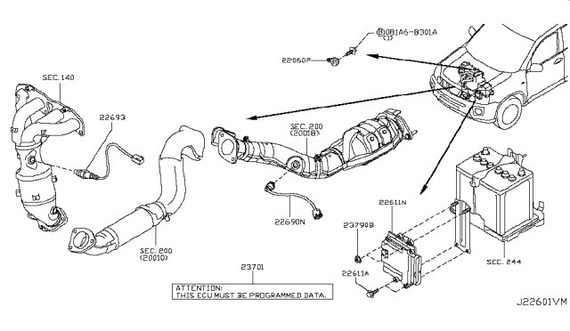 2014 Nissan Rogue Engine Control Module Diagram 2