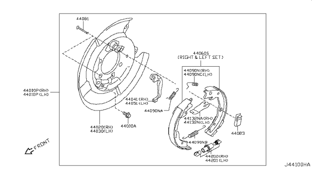 2008 Nissan Rogue Rear Brake Diagram 3