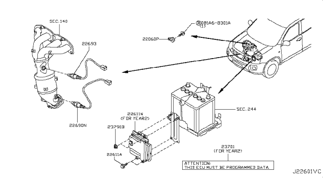 2013 Nissan Rogue Engine Control Module Diagram 4