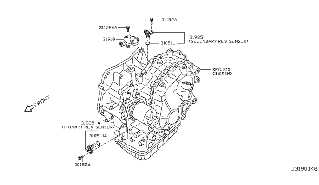 2010 Nissan Rogue Control Switch & System Diagram 3