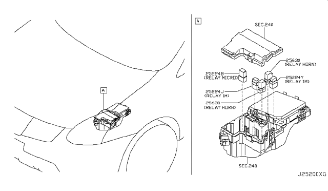 2015 Nissan Rogue Relay Diagram 1