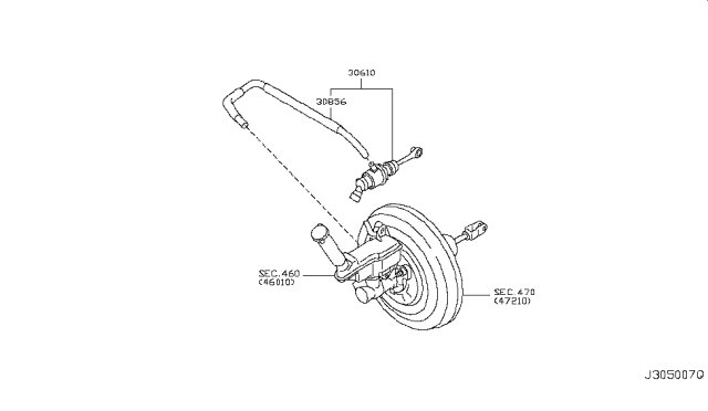 2015 Nissan Juke Clutch Master Cylinder Diagram