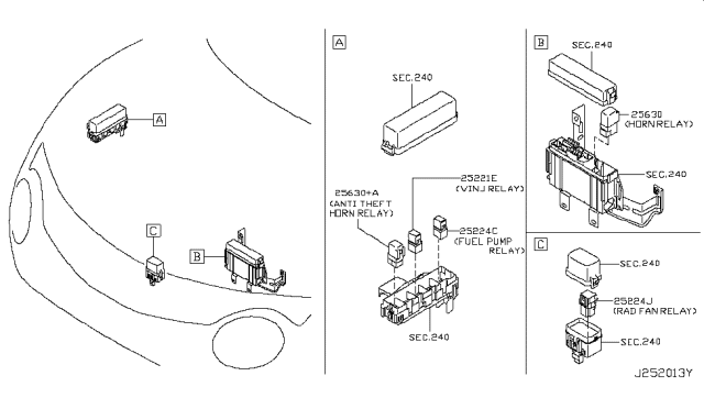 2012 Nissan Juke Relay Diagram 1