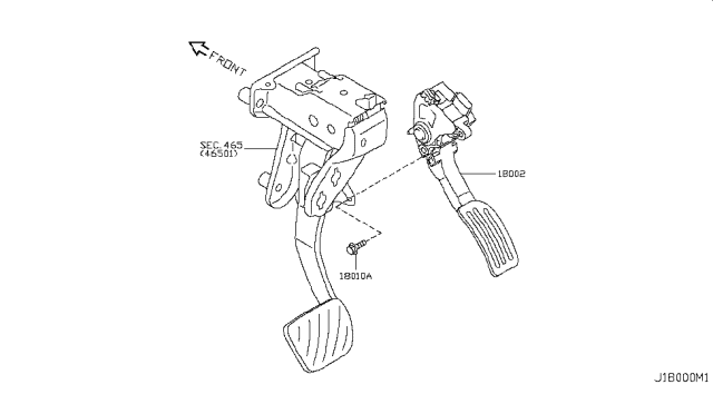 2015 Nissan Juke Accelerator Linkage Diagram