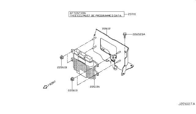 2017 Nissan Juke Engine Control Module Diagram 1