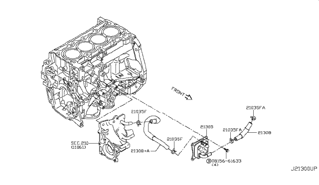 2017 Nissan Juke Oil Cooler Diagram 2