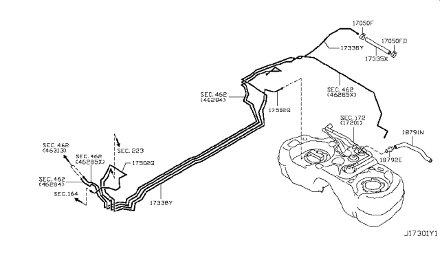 2016 Nissan Juke Fuel Piping Diagram 8