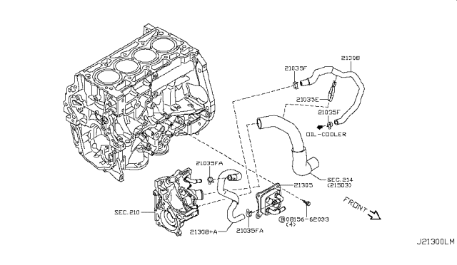 2013 Nissan Juke Oil Cooler Diagram 2