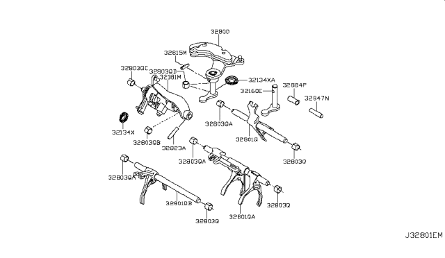 2015 Nissan Juke Transmission Shift Control Diagram 2