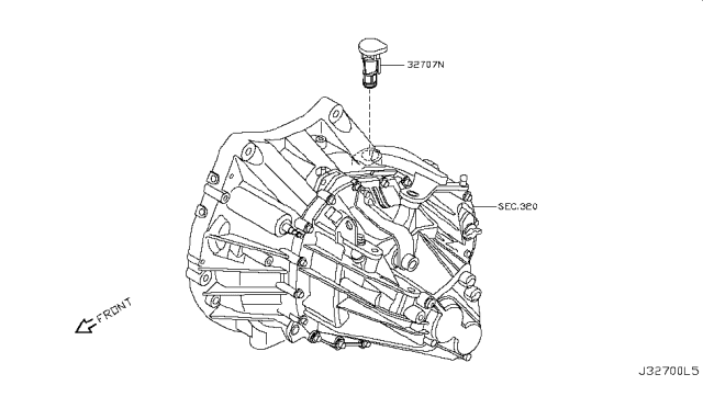 2016 Nissan Juke Speedometer Pinion Diagram 1