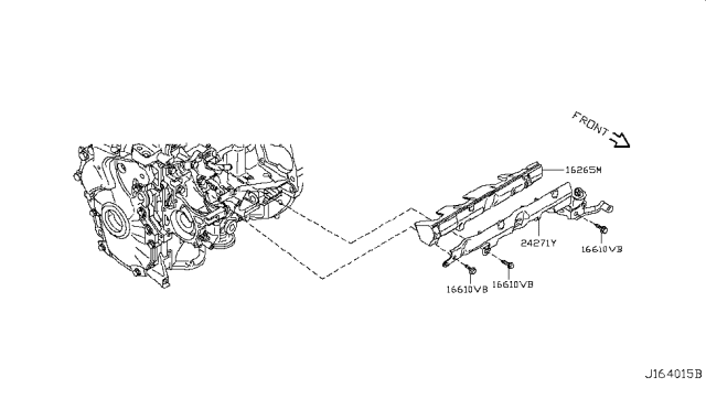 2012 Nissan Juke Fuel Strainer & Fuel Hose Diagram 3