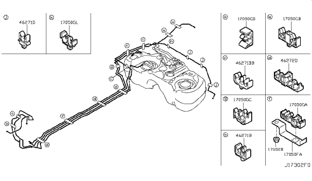 2017 Nissan Juke Fuel Piping Diagram 2