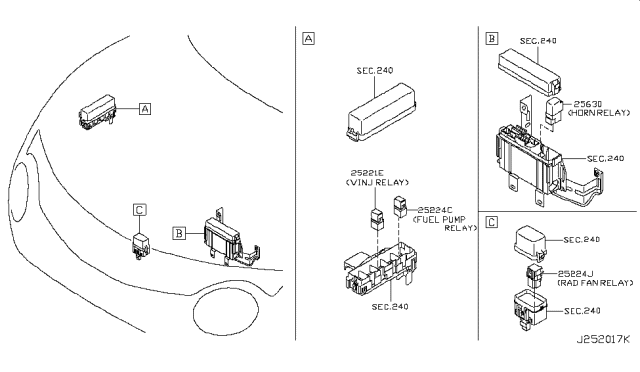 2017 Nissan Juke Relay Diagram 1