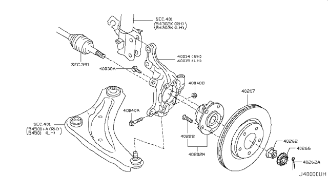 2017 Nissan Juke Front Axle Diagram 1