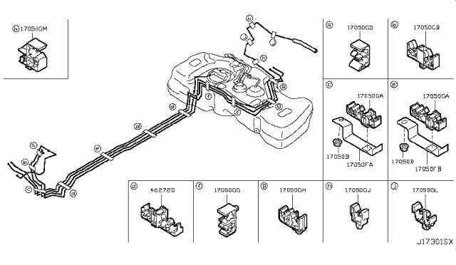 2013 Nissan Juke Fuel Piping Diagram 1