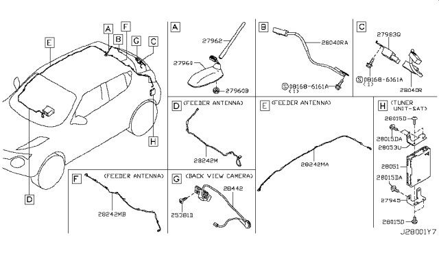 2012 Nissan Juke Audio & Visual Diagram 3