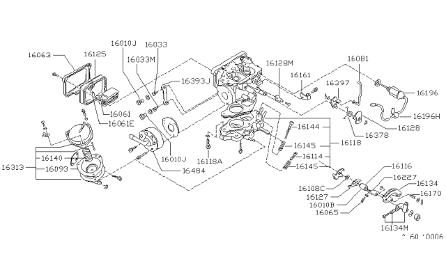 1985 Nissan 720 Pickup Carburetor Diagram 20