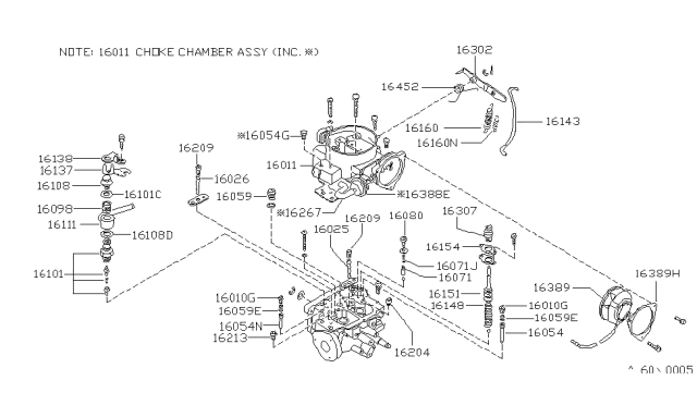 1982 Nissan 720 Pickup Carburetor Diagram 12