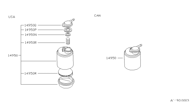 1981 Nissan 720 Pickup Air Pollution Control Diagram 4