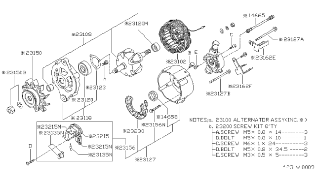 1986 Nissan 720 Pickup Alternator Diagram 3