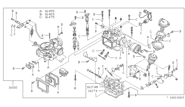 1980 Nissan 720 Pickup Carburetor Diagram 5