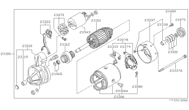 1986 Nissan 720 Pickup Starter Motor Diagram 13