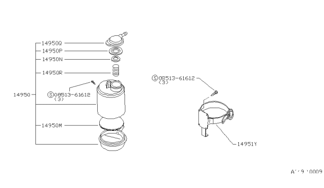 1984 Nissan 720 Pickup Air Pollution Control Diagram 5