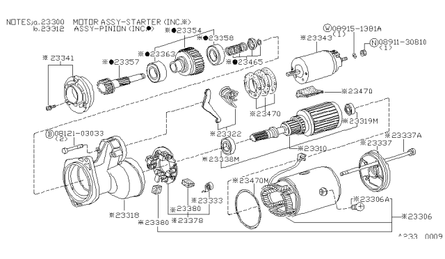 1981 Nissan 720 Pickup Starter Motor Diagram 4