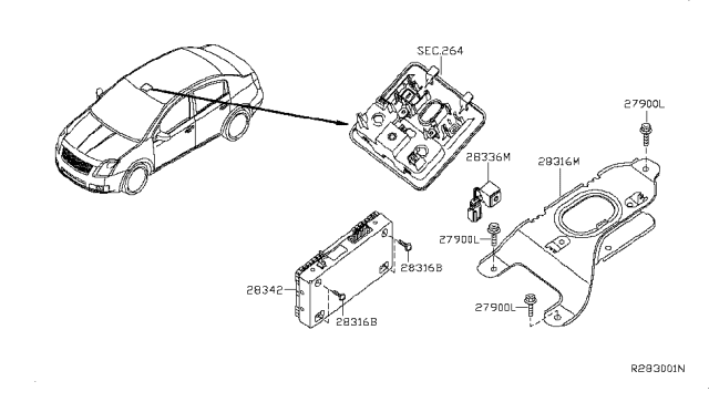 2012 Nissan Sentra Telephone Diagram