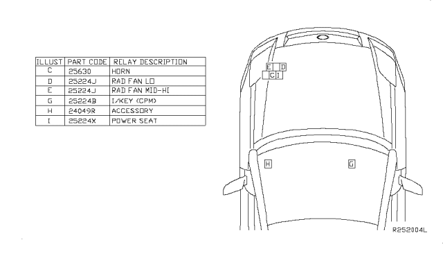 2008 Nissan Sentra Relay Diagram 2