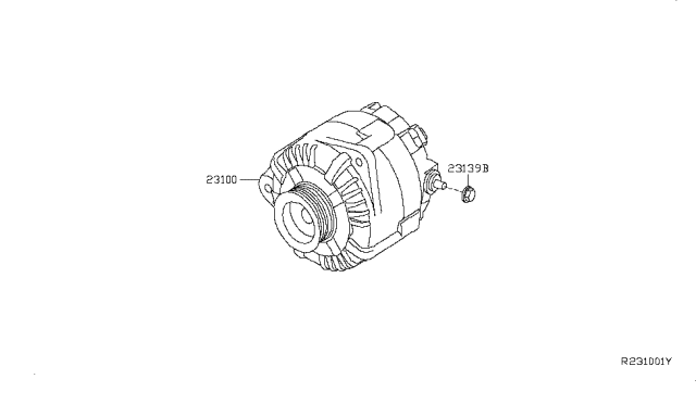 2007 Nissan Sentra Alternator Diagram 1