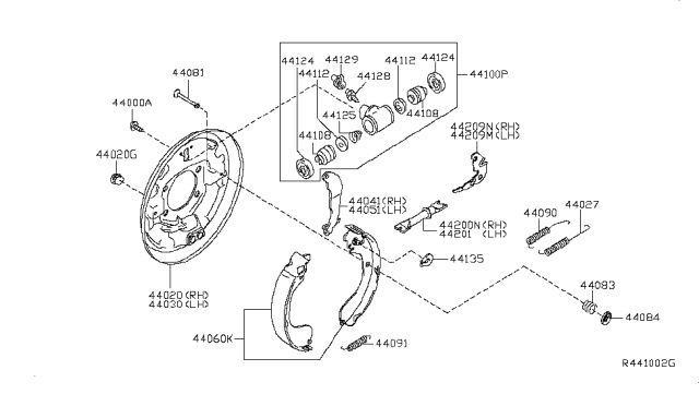 2012 Nissan Sentra Rear Brake Diagram 2