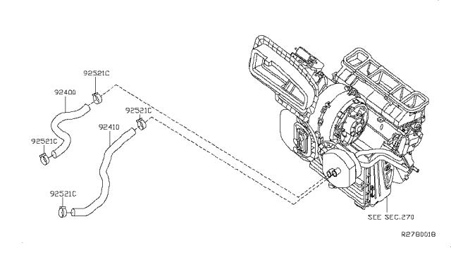 2007 Nissan Sentra Heater Piping Diagram 2