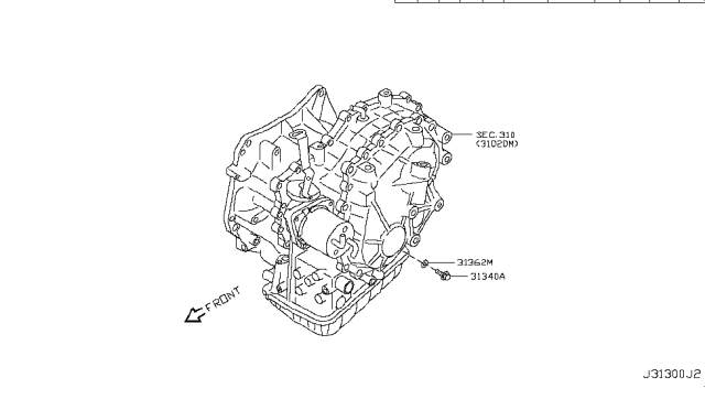 2011 Nissan Sentra Engine Oil Pump Diagram