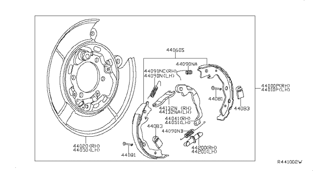 2010 Nissan Sentra Rear Brake Diagram 3